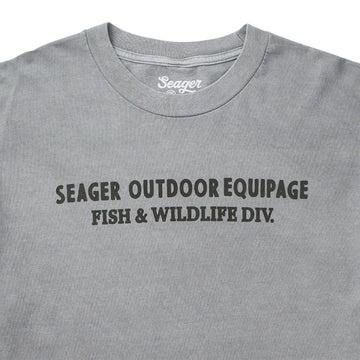 Seager Premium F&W Division T-Shirt - Pigment Grey