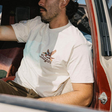 Seager Greenhead T-Shirt - Vintage White