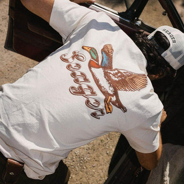 Seager Greenhead T-Shirt - Vintage White