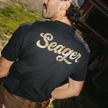 Seager Russ Fill T-Shirt - Black