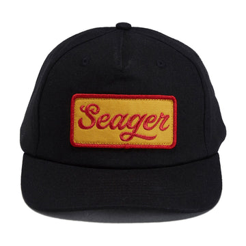 Seager Uncle Bill Snapback Hat - Black