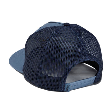 Seager Bradley Trucker Snapback Hat - Faded Denim