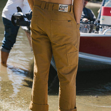 Seager Bison Canvas Pants - Bronze