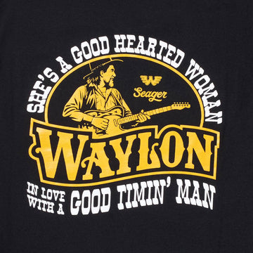 Seager Good Hearted Woman T-Shirt - Black