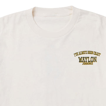 Seager Always Been Crazy T-Shirt - Vintage White