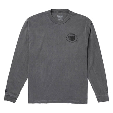 Seager Iron Boar Long Sleeve T-Shirt - Pigment Black