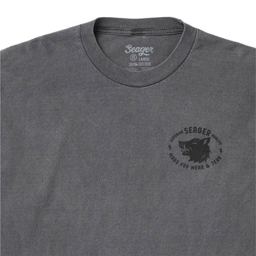 Seager Iron Boar Long Sleeve T-Shirt - Pigment Black