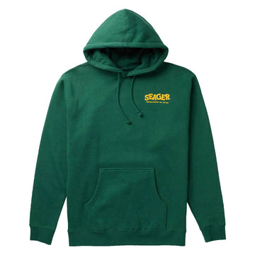 Seager Horse Fried Hoodie - Forest Green