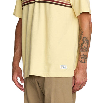 RVCA Cutback Polo Shirt - Butter