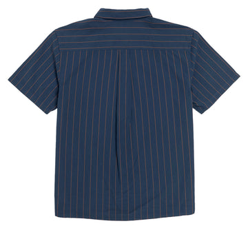 RVCA TJP Dayshift Stripe Shirt - Moody Blue