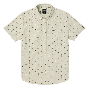 RVCA Thatll Do Seersucker Shirt - Ranger Green