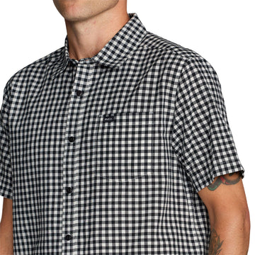 RVCA Overspray Shirt - Black/White