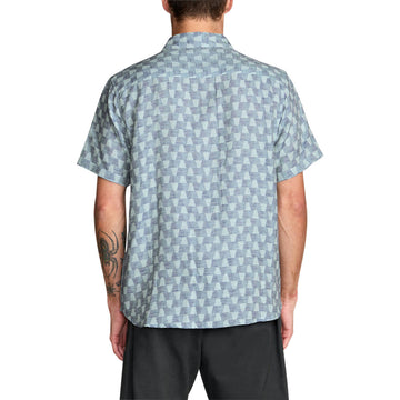 RVCA VA Monogram Shirt - Vintage Navy