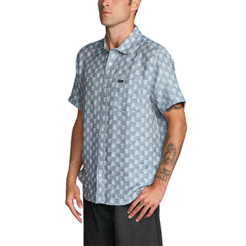 RVCA VA Monogram Shirt - Vintage Navy