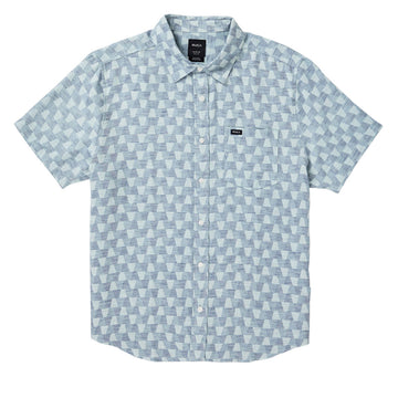 RVCA VA Monogram Shirt - Vintage Navy