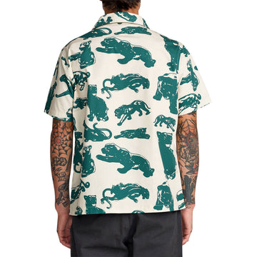 RVCA TJP All Over Shirt - Ceramic