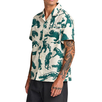 RVCA TJP All Over Shirt - Ceramic