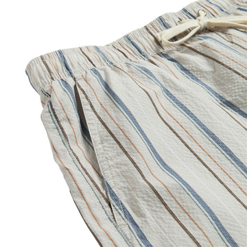 RVCA Exotica Seersucker Elastic 17 Shorts - Light Khaki