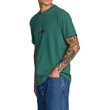 RVCA Olde RVCA T-Shirt - Grass Green