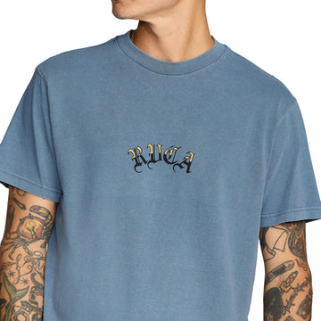RVCA Olde RVCA T-Shirt - Vintage Navy