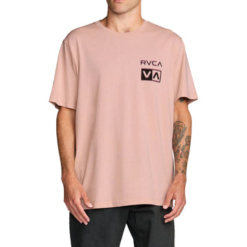 RVCA Glitch T-Shirt - Pale Mauve