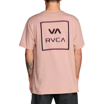 RVCA Glitch T-Shirt - Pale Mauve
