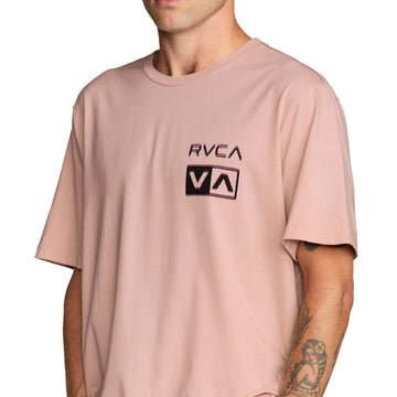 RVCA Glitch T-Shirt - Pale Mauve