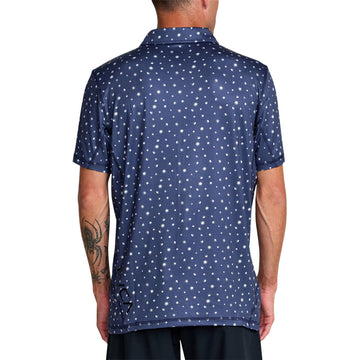 RVCA Sport Vent Polo Shirt - Moody Blue