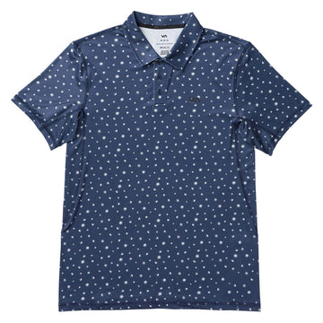 RVCA Sport Vent Polo Shirt - Moody Blue
