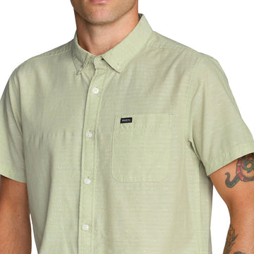 RVCA Thatll Do Dobby Shirt - Laurel Green