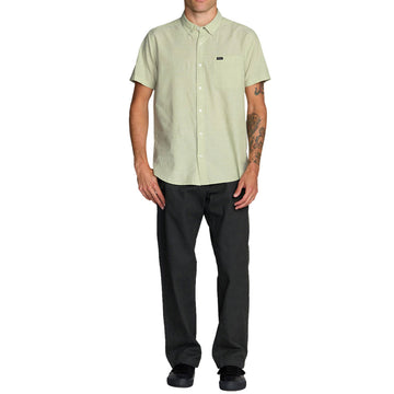 RVCA Thatll Do Dobby Shirt - Laurel Green