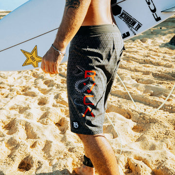 RVCA Barron Snake 21 Boardshorts - Black