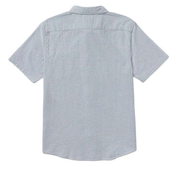 RVCA Thatll Do Seersucker Shirt - Vintage Navy