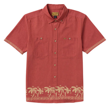 RVCA Talum Shirt - Dusty Red