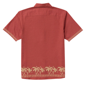 RVCA Talum Shirt - Dusty Red