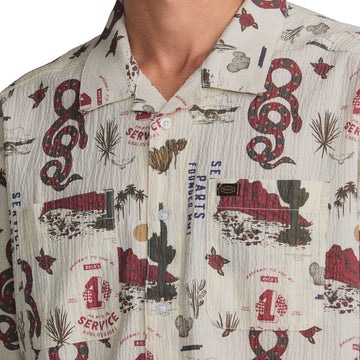 RVCA Wasteland Shirt - Natural