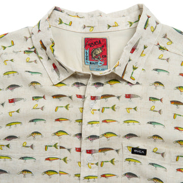 RVCA Tackle Shop Shirt - Wheat