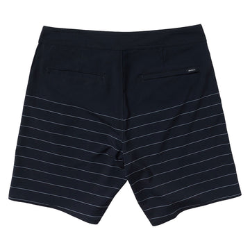 RVCA Steady Stripe Boardshorts - Black