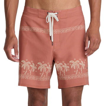 RVCA Exotica 17 Boardshorts - Burnt Red