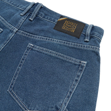 RVCA Dayshift Denim Shorts - Blue Collar