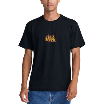 RVCA Spanky Fuego T-Shirt - Black