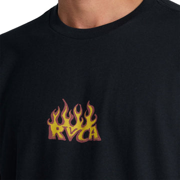 RVCA Spanky Fuego T-Shirt - Black