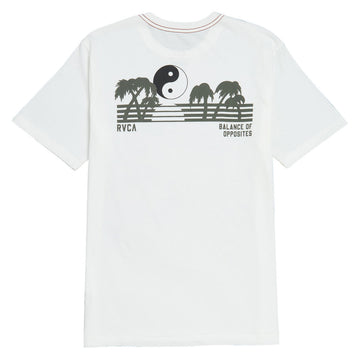 RVCA Balance Horizon T-Shirt - Antique White