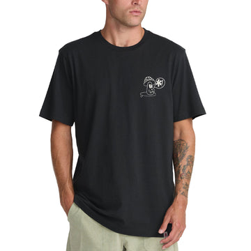 RVCA Bryce Bloom T-Shirt - Pirate Black