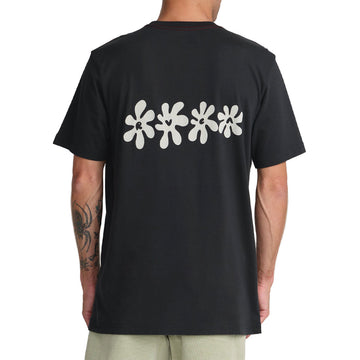 RVCA Bryce Bloom T-Shirt - Pirate Black