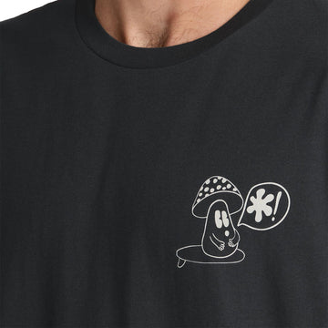 RVCA Bryce Bloom T-Shirt - Pirate Black