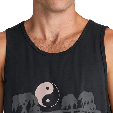 RVCA Balance Horizon Tank Top - Pirate Black