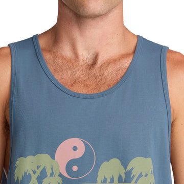 RVCA Balance Horizon Tank Top - Vintage Navy