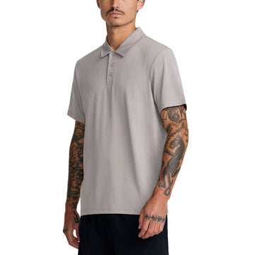RVCA Balance Polo Shirt - Brown Stone