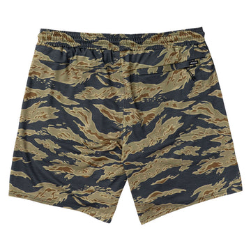 RVCA Yogger Recover 17 Shorts - Tiger Camo